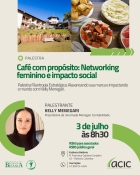 Café com Propósito: Networking feminino e impacto social ☕✨